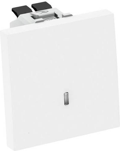 OBO Bettermann Wechselschalter Geräteeinbaukanal Weiß B/H/T: 4,5 x 4,5 x 3,6 cm - Bild 1