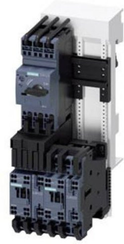 Siemens Verbraucherabzweig 3RA2220-4BH27-0BB4 in Grau mit 7.5kW Motorleistung bei 400V und 15.5A Nennstrom - Bild 1