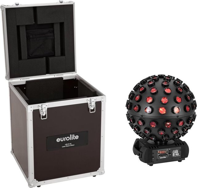 Eurolite LED B-40 HCL Strahleneffekt MK2 Set in Schwarz mit Case - Bild 1