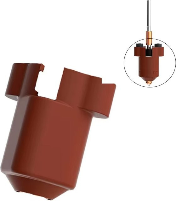 Creality Silikonhülle für K1C, K1 Max und K1 als Wärmedämmgehäuse in Braun - Bild 1