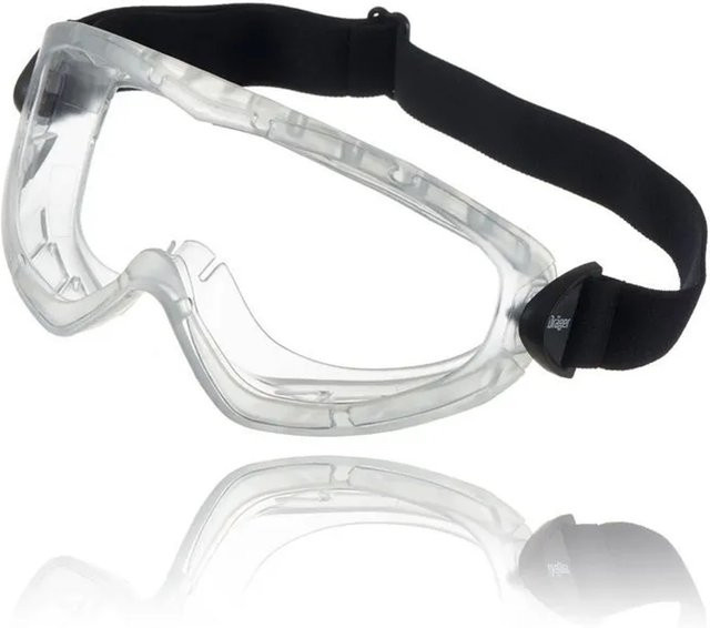 Dräger Sicherheitsbrille X-pect 4400 Full Vision Kratzfest Transparent - Bild 1