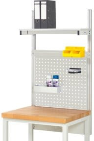 RAU System-Aufbau Komplettset 01 in Grau und Weiß für eine Produktbreite von 75 cm - Bild 1
