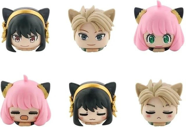 MIFEN Spy Family Actionfigur, 6-teiliges Set, 6cm - Bild 1