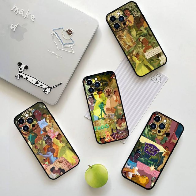 Handyhülle Die P-Prinzessin und der F-Frosch Märchen Design für Apple iPhone 11 12 13 14 15 16 17 Pro Max Plus Mini in Multicolour - Bild 1
