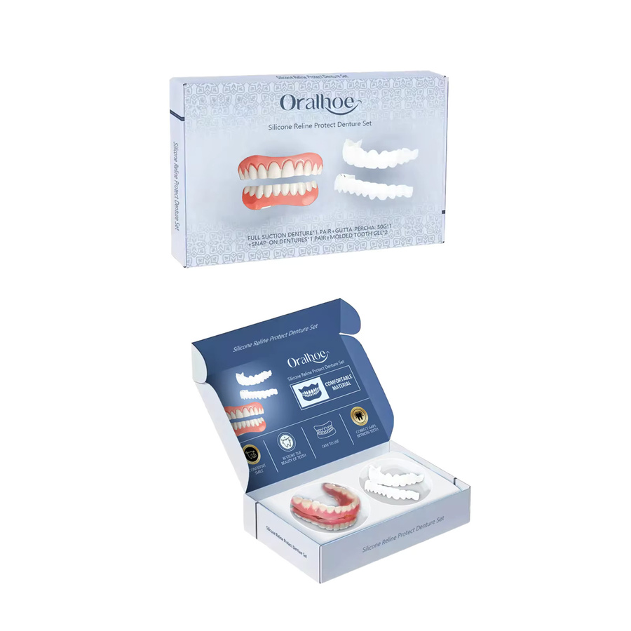 Oralhoe Temporäre Veneers, Silikon, Natürliche Aufhellung - Bild 2