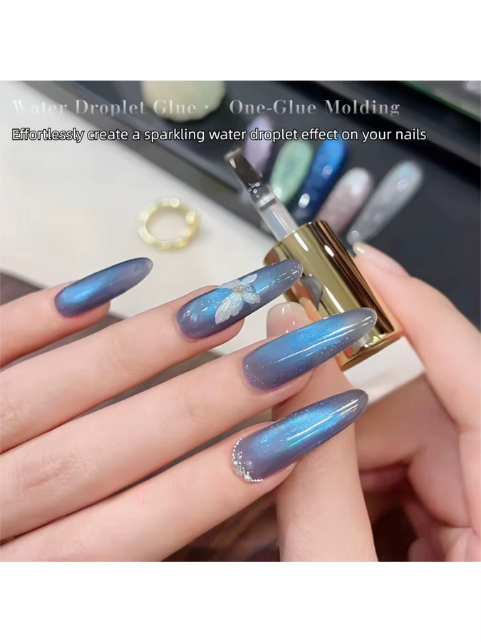 MISS MIANEL Nagellack, Klares Wassertropfen-Gel, Glänzend - Bild 6