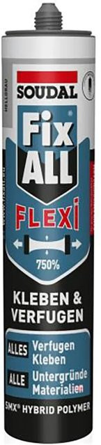 Soudal Fix All Flexi MS-Polymer Dichtstoff Hellgrau 470 g - Bild 1
