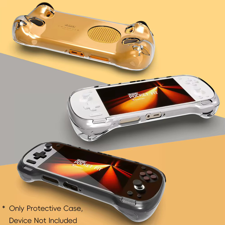 Transparente und kratzfeste TPU-Schutzhülle für deine AYANEO KONKR Pocket Spielekonsole - Bild 2