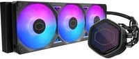 Cooler Master MasterLiquid 360 Atmos II Pixel LED CPU-Wasserkühlung, Schwarz, 360mm ARGB - Bild 1
