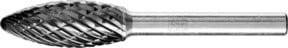 PFERD Hartmetall Hochleistungsfrässtift ALLROUND Flamme B HICOAT universal, Farbe: silver, Durchmesser: 12 mm, Länge: 30 mm, Schaft-Durchmesser: 6 mm - Bild 1