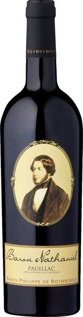Baron Nathaniel Rotwein Pauillac, Merlot, 2021, Frankreich, trocken, 0,75 l - Bild 1