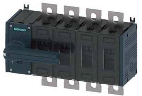 Siemens Lasttrennschalter 4polig 315A 690 V/AC grau 3KD40420PE100 - Bild 1