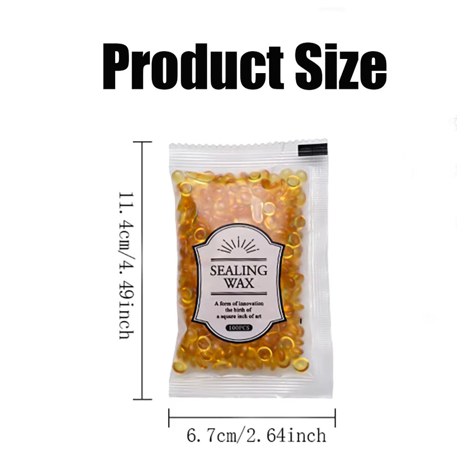 Sailor's Tears Siegelwachs Transparent 30g für Wachssiegel und Geschenkverpackungen - Bild 2