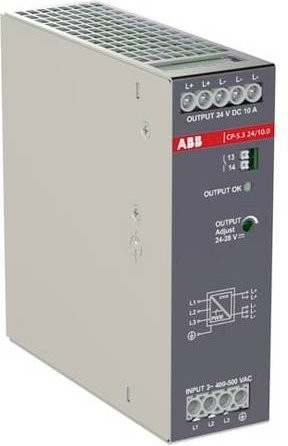ABB Hutschienen-Netzteil 24V 15A 240W in Grau - Bild 1