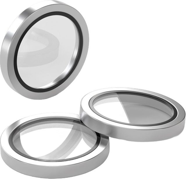 Etteri Sicherheitsglas Rückkamera-Schutzfolie für Apple iPhone 17 Pro Max und iPhone 17 Pro in Grau - Bild 1