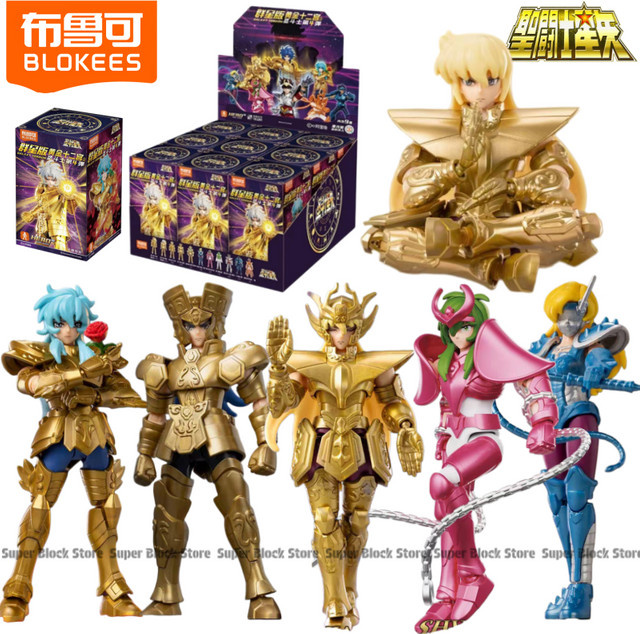 BLOKEES Saint Seiya Galaxy Edition Goldener Tierkreis 4, Baustein-Set Montagemodell - Bild 1