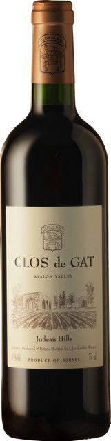 Clos de Gat Rotwein Cabernet Sauvignon 2018, Judean Hills, Israel, 0,75 l - Bild 1