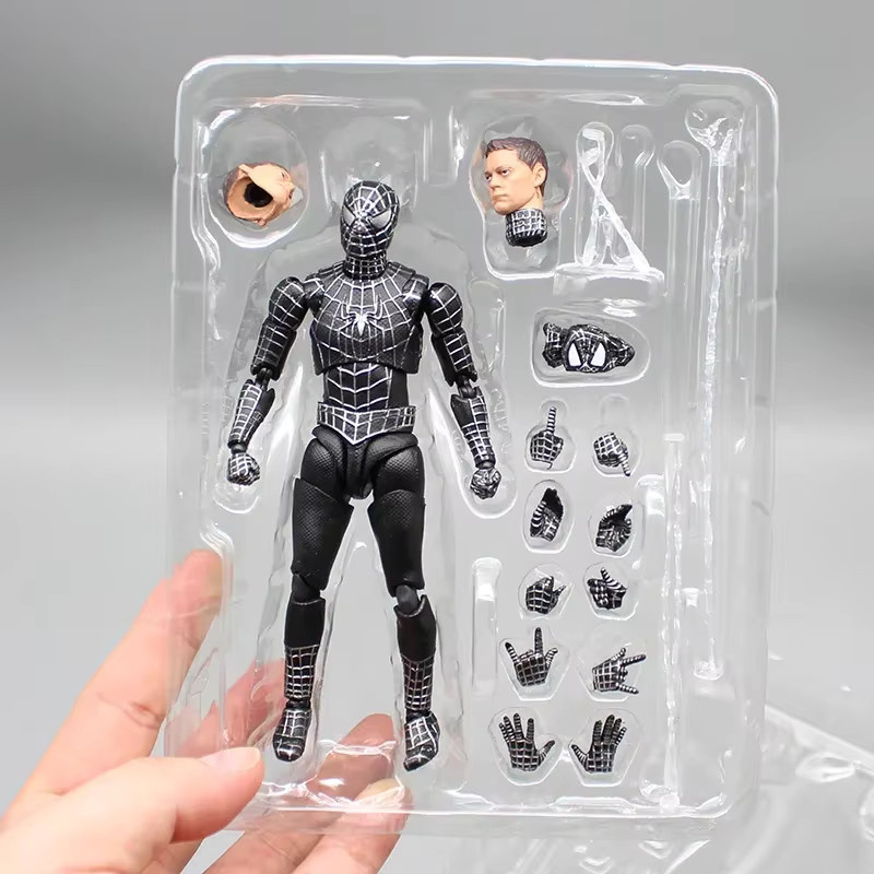 Marvel Spiderman 2099 Actionfigur, Schwarzer Anzug, Einzelfigur - Bild 1