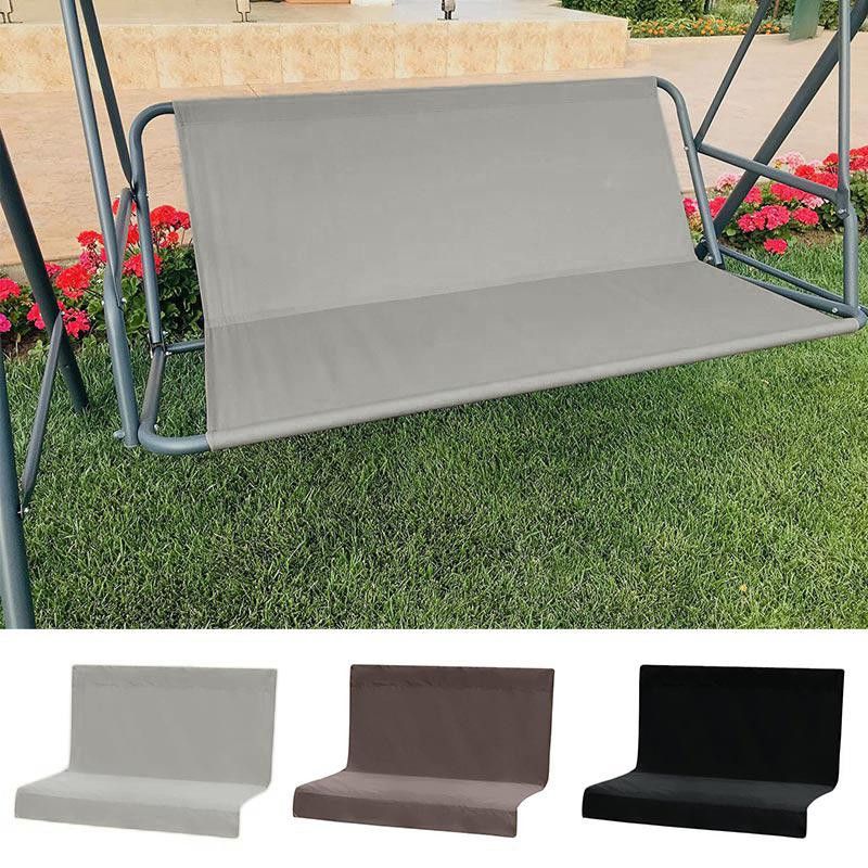Sasky Ersatzbezug für Schaukelsitze aus wasserdichtem 600D Oxford-Gewebe, UV-beständig, Schwarz, B/T/H: 85 x 48 x 48 cm - Bild 2