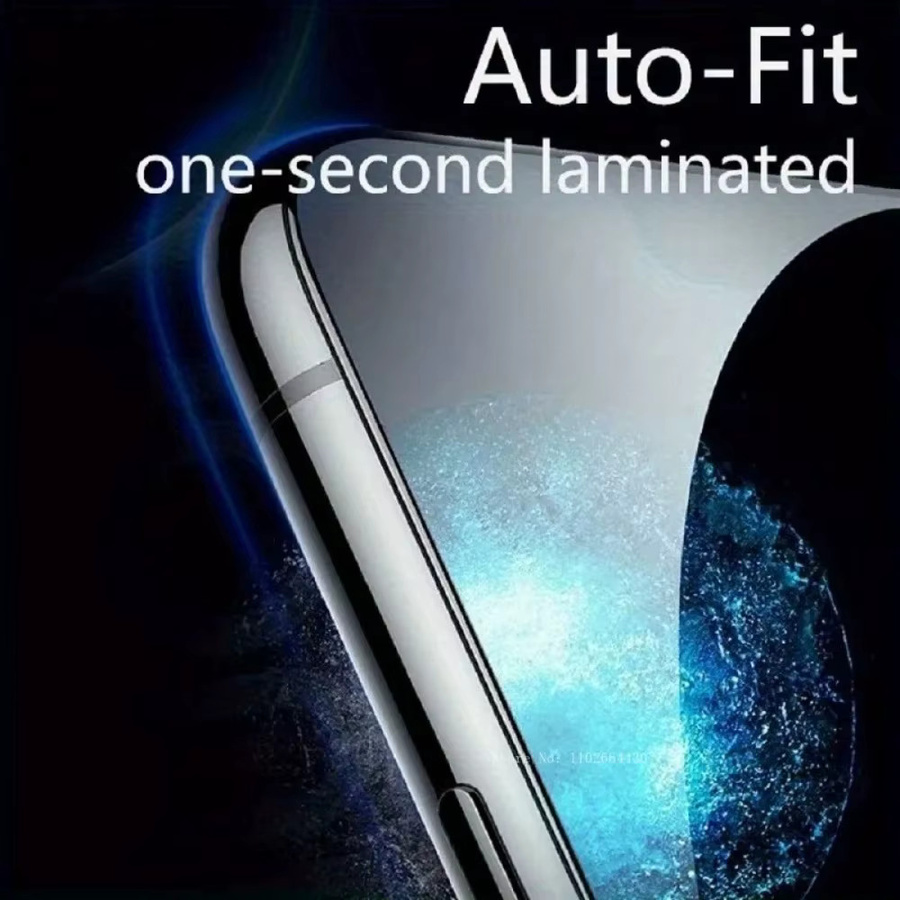 Samsung 2-in-1 Displayschutz aus mattem gehärtetem Glas mit Linsenfolie für Galaxy S25 S24 S23 S22 Ultra Plus FE in Transparent - Bild 3