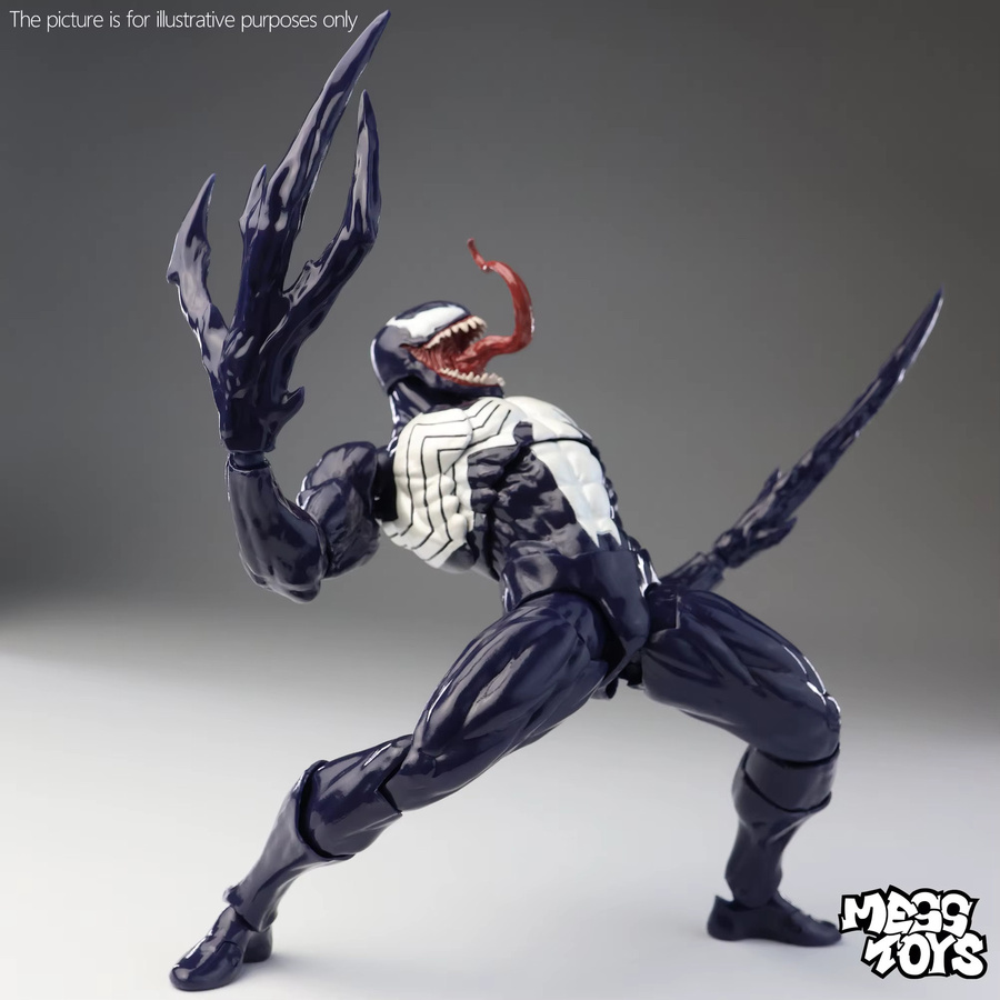 Mess Toys Venom Anime Actionfigur, Schwarz, Einzelfigur - Bild 1