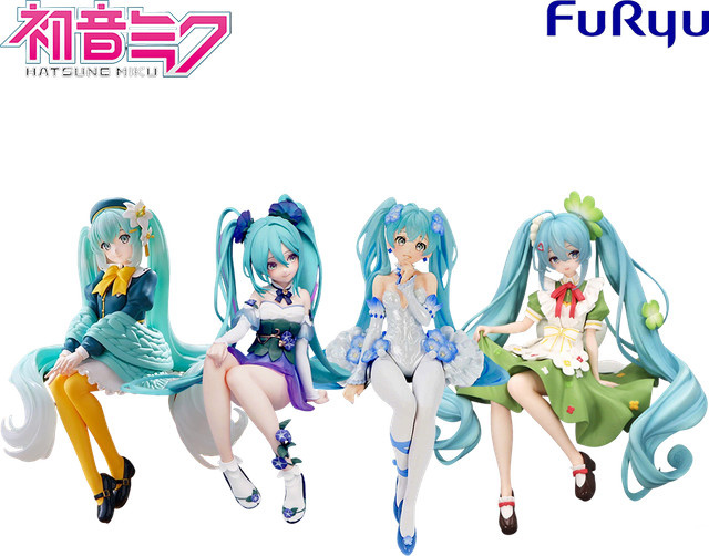 Bandai Hatsune Miku Blumenfee Nudelstopper, PVC-Modell-Dekorationen, Bunt / Mehrfarbig - Bild 1