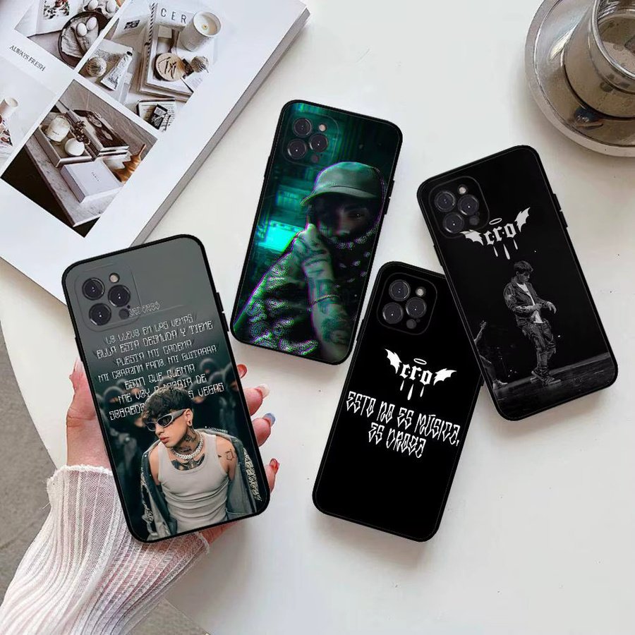 C.R.O Crocraxker Rapper Handyhülle für iPhone 11 bis 17 Pro Max Plus, Schwarz - Bild 6