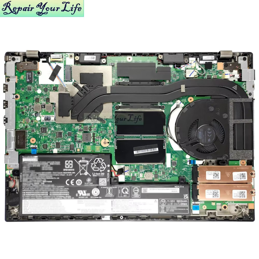 Lenovo CPU-Lüfter Computer-Kühlung für ThinkPad T15P P15V Gen 1 2 3 in Schwarz - Bild 4