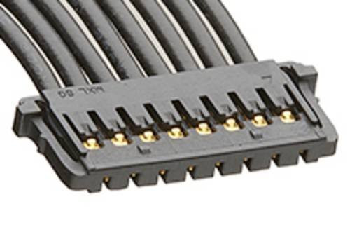 Molex Buchsengehäuse-Kabel Schwarz mit 10 Polen und 1,5 mm Rastermaß - Bild 1