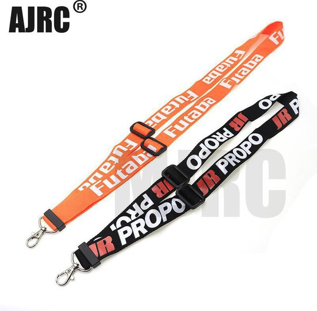 AJRC Lanyard Gurt RC Teile, Schwarz, Orange - Bild 1