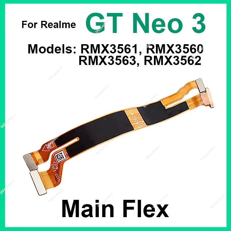 Realme LCD-Display-Motherboard-Flexkabel Ersatzteil für GT Neo 3, GT 2 und GT2 Pro in Multicolour - Bild 2
