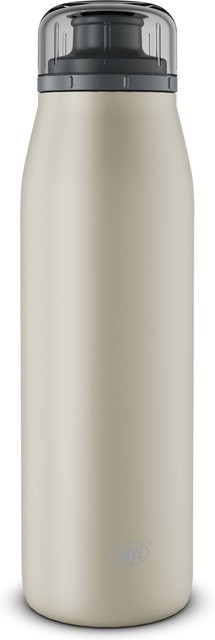 Isolierflasche alfi ISO BOTTLE in Beige und Transparent mit 0,37 l - Bild 1