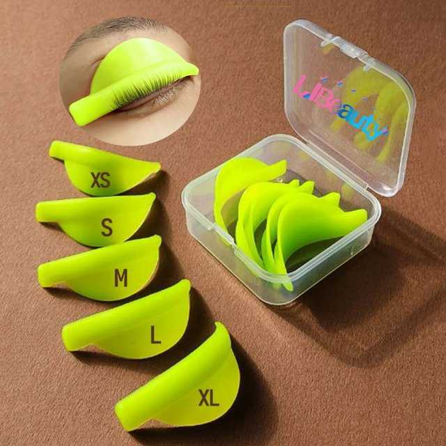 Libeauty Wimpernwickler, 5 Paar, Silikon, Unisex - Bild 1