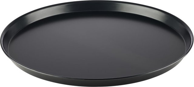 APS Pizzablech aus Stahl, rund, Schwarz, Durchmesser: 50 cm, Höhe: 3,5 cm - Bild 1