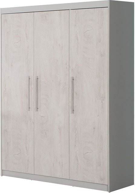 Roba Kleiderschrank Maren 2, 3-türig, Eiche, B/T/H: 131 x 52 x 190 cm - Bild 1