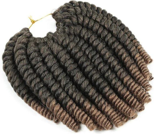 Yun Haar Havana Twist Häkelzöpfe, 20,32 cm, Schwarz, Unisex - Bild 1