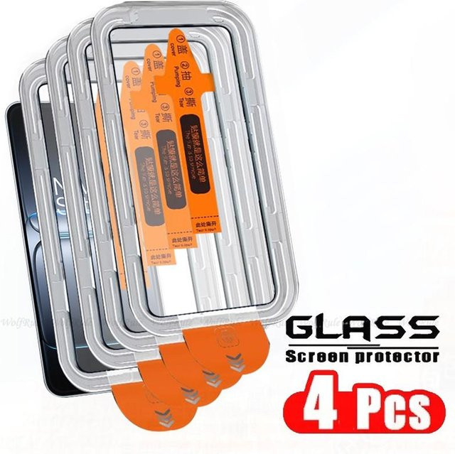 OnePlus Nord 5 Displayschutz aus gehärtetem Glas mit 9H Härtegrad und Staubfreier Vollabdeckung, transparent - Bild 1