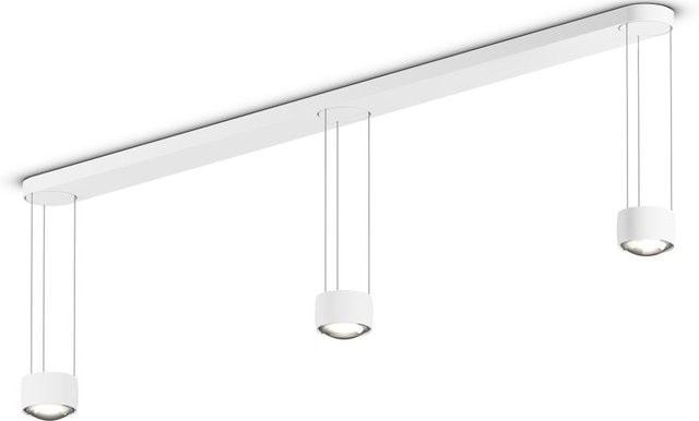 Occhio Sento sospeso LED-Pendelleuchte in Weiß matt mit Glas-Ausführung und Occhio air Modul, dimmbar, warmweiß 2700K - Bild 1
