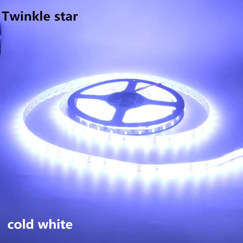 Twinkle Star RGB LED-Streifen IP65 wasserdicht, 12 V, 5 m, SMD Flexband in Rot, Grün und Blau - Bild 2
