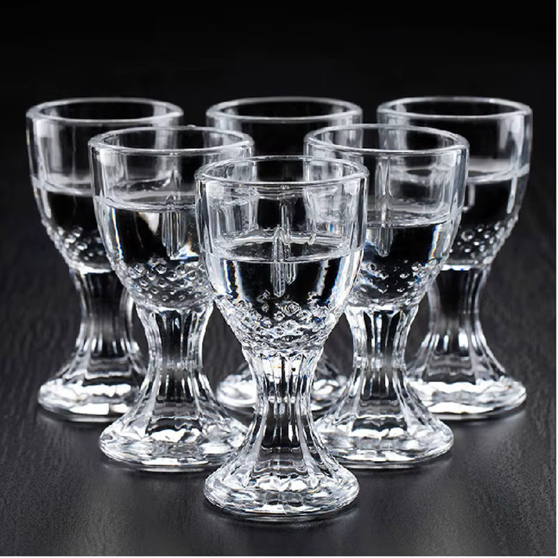 Transparentes Geister Shot Glass aus Glas mit 10 ml Fassungsvermögen - Bild 4