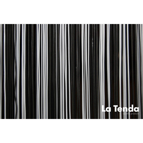 La Tenda Türvorhang schwarz-grau B/H: 90 x 210 cm - Bild 2