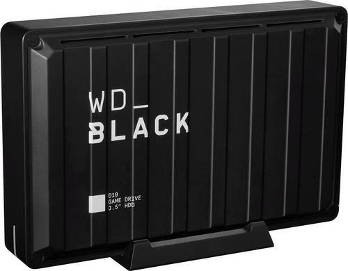 Western Digital WD_BLACK D10 Game Drive Externe Festplatte 8TB Schwarz USB 3.2 Gen 1 3.5 Zoll 7200 U/min - Bild 1