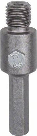 Bosch Sechskantaufnahmeschaft für Hohlbohrkronen mit M 16, 11 mm, grau - Bild 1