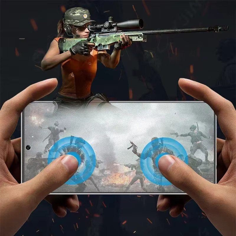 Matte Frosted Displayschutzfolie aus gehärtetem Glas für Google Pixel 10 9 8 7 6 Pro XL, Transparent, Vollabdeckung mit Anti-Fingerprint-Funktion - Bild 2