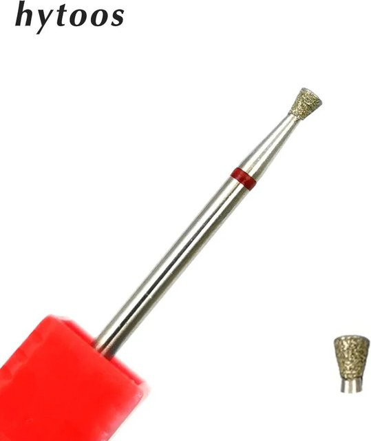 HYTOOS Umgekehrte Kegel-Nagelbohrer, Diamant, Unisex - Bild 1