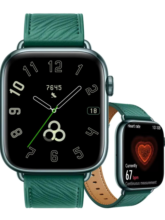 Honor Smartwatch, Schwarz, Silikon, 1,85 Zoll, GPS, 5 ATM, Unisex - Bild 4