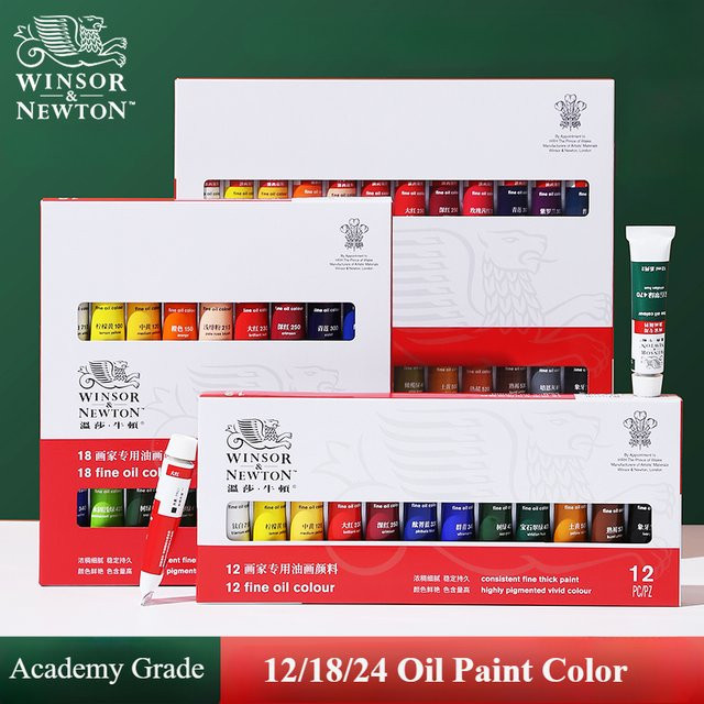 Winsor & Newton Ölfarben-Set mit 12 ml Tuben in Multicolour für Erwachsene - Bild 1