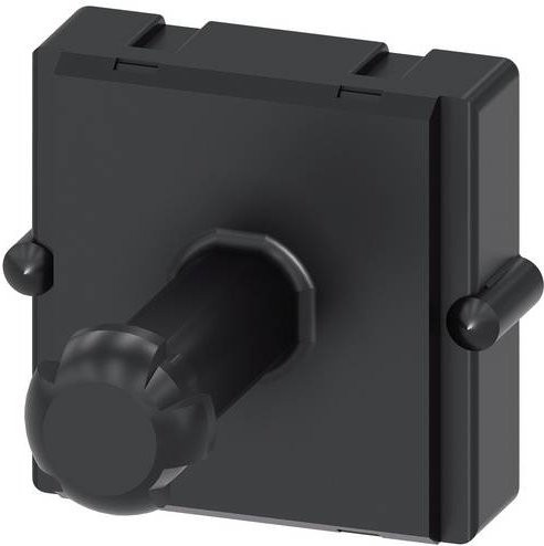 Siemens Toleranzausgleich 3RV29260Q für Türkupplungsdrehantrieb Baugröße S00 bis S3 in Schwarz - Bild 1