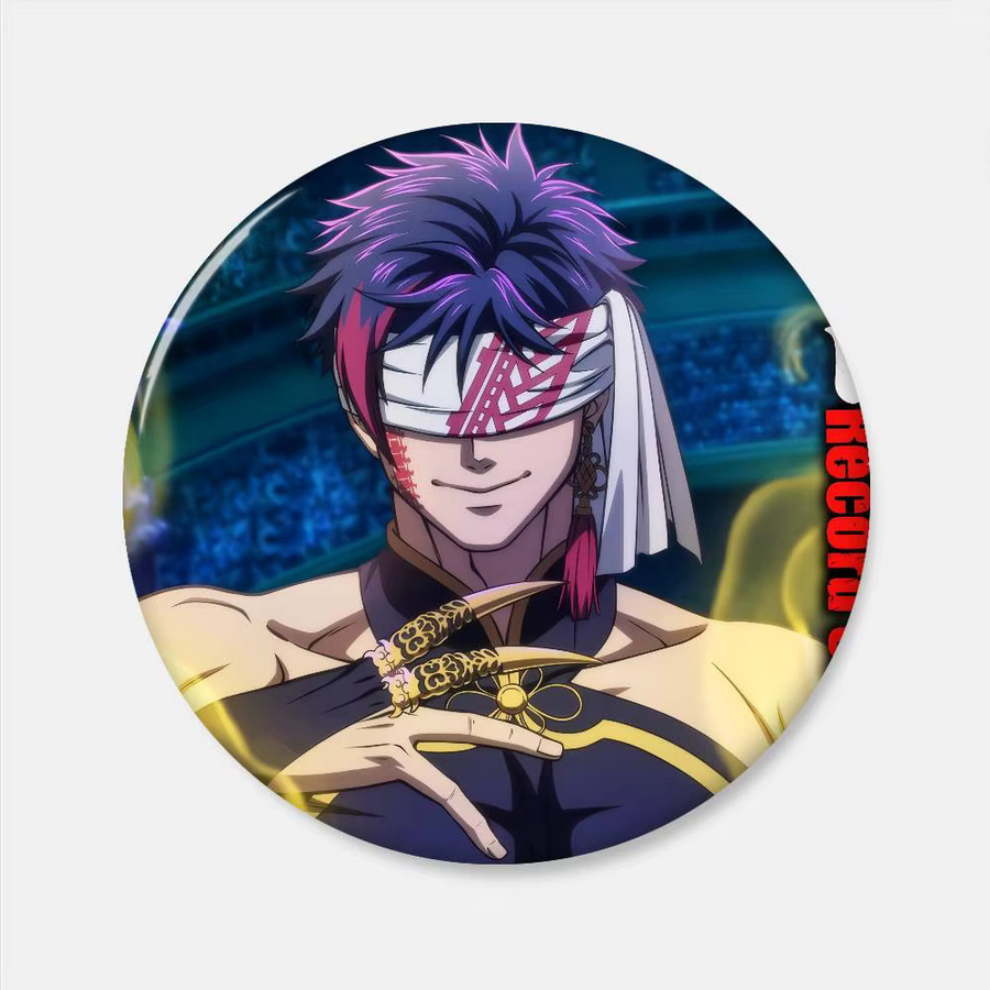 Kayou Abzeichen Anime Record of Ragnarok, Weißblechbrosche, Unisex - Bild 6