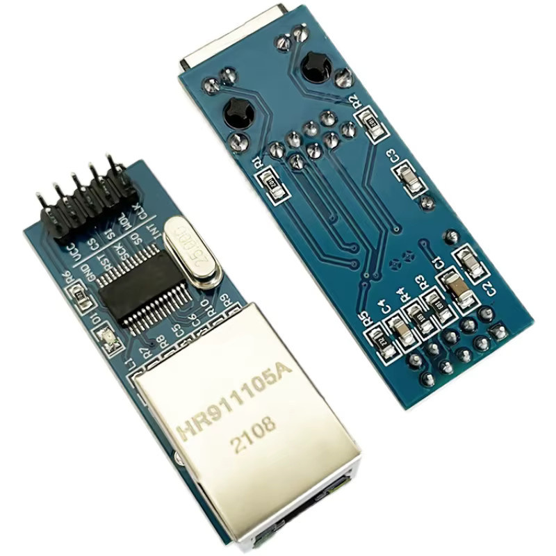 Si Tai&SH Mini ENC28J60 Ethernet LAN Netzwerkmodul in Blau für 51 AVR SPI PIC STM32 LPC - Bild 3
